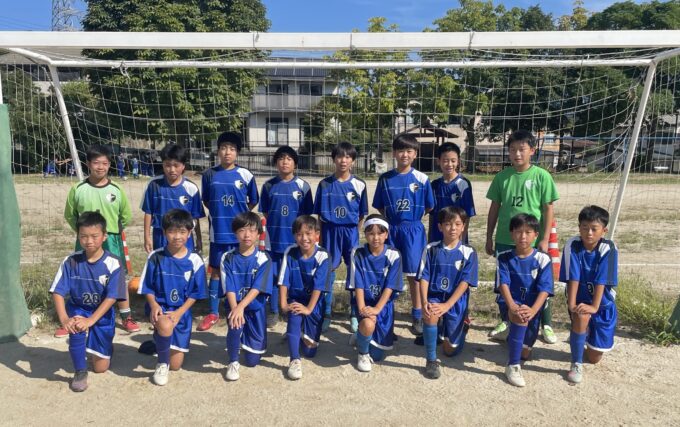 2025年度　4種リーグ後期　1部A　第1節（9月20日）の結果