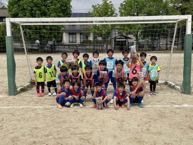 GW うまい棒カップ U-9,U-8,U-7 開催（体験者招待）　金島小学校　2026-05-03